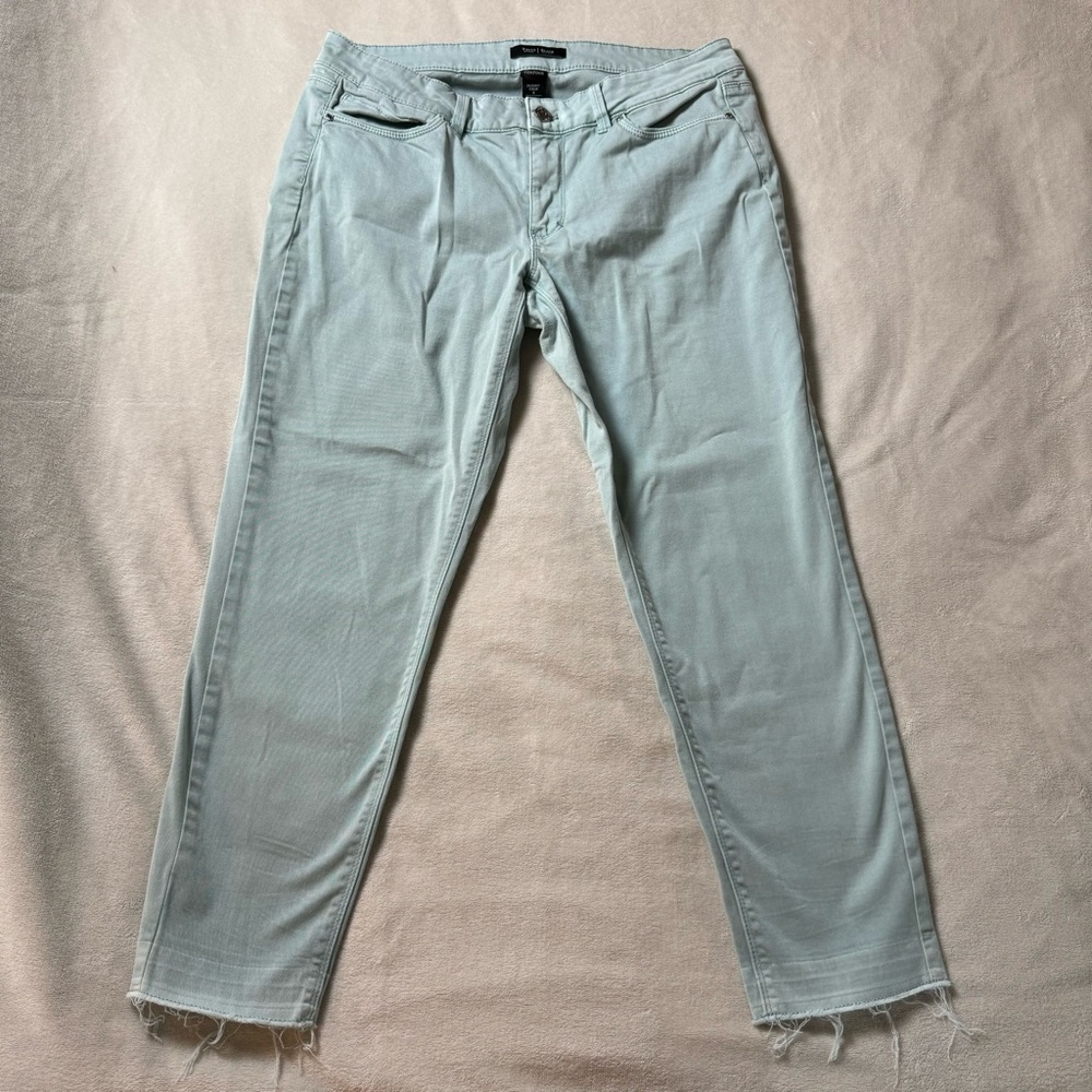 WHBM Skinny Crop Jeans